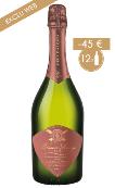 EXCLU WEB: 12 BOUTEILLES DE CREMANT BLASON ROUGE ROSÉ - BRUT à -45€