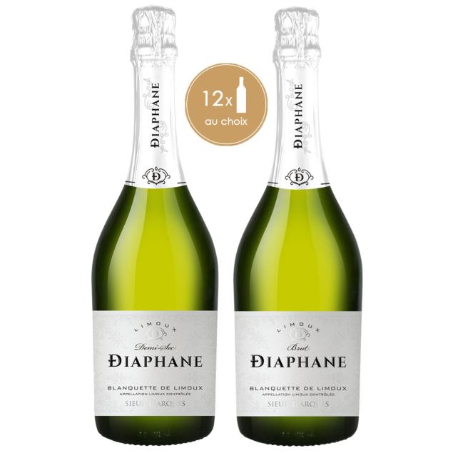 BLANQUETTE DIAPHANE - 12 BOUTEILLES POUR 89.90€