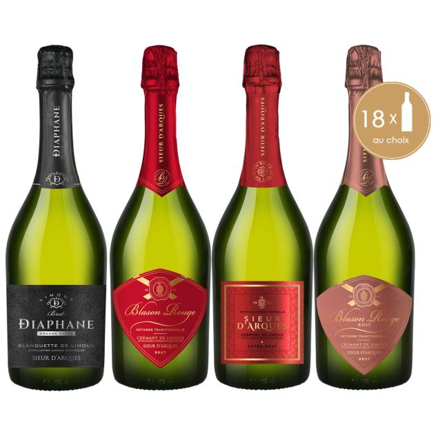 LOT DE 3 CARTONS DES GRANDES BULLES DE LIMOUX AU CHOIX à -30%