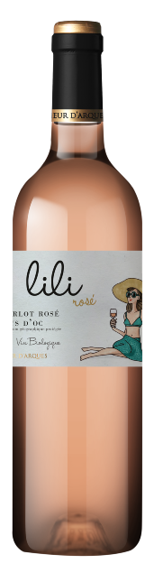 LILI BIO -MERLOT ROSE - IGP PAYS D’OC