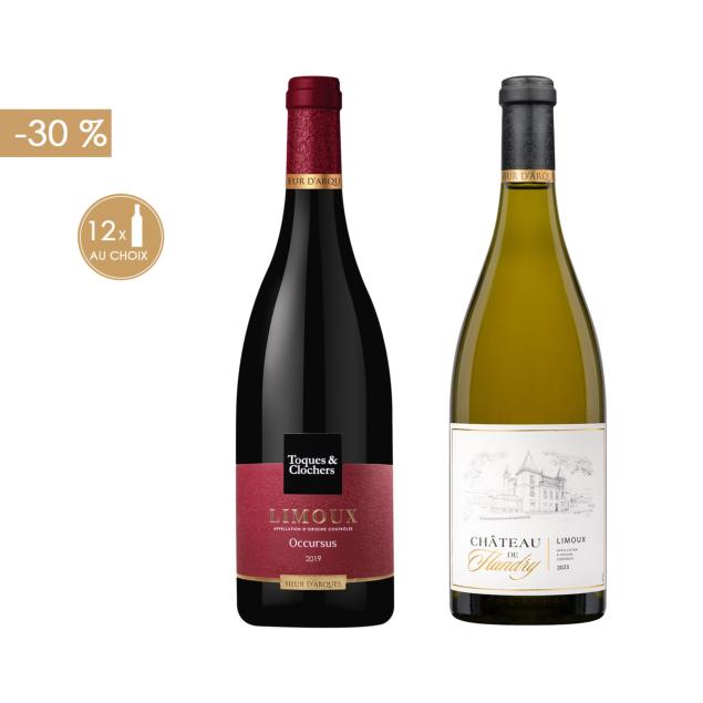 LES VINS D'EXCEPTION : 2 CARTONS AU CHOIX à -30%