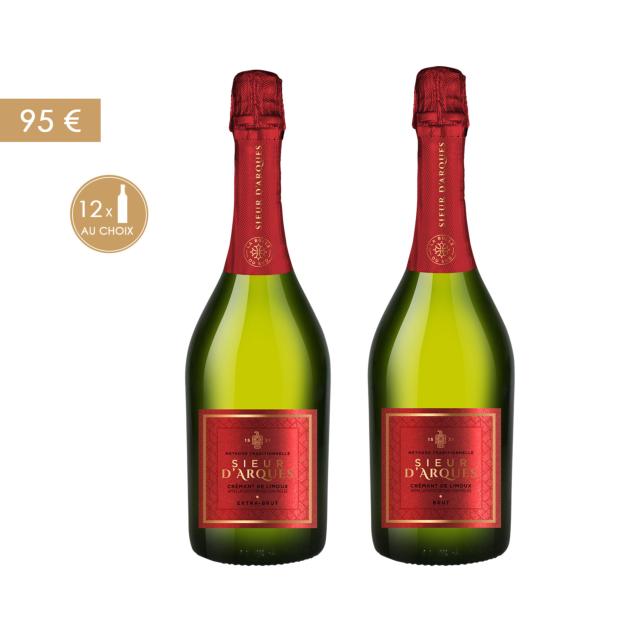 LOT EXCLUSIF "SIEUR D'ARQUES"  - 2 CARTONS AU CHOIX POUR 95€
