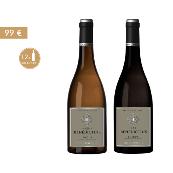 12 BOUTEILLES DE LES BENEDICTINS AOC LIMOUX ROUGE & BLANC AU CHOIX POUR 99