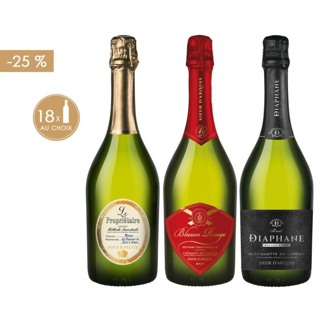 NOS INCONTOURNABLES: 18 BOUTEILLES à -25%