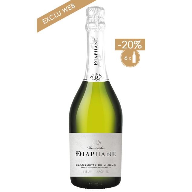LOT DE 6 X DIAPHANE DEMI-SEC - AOC BLANQUETTE DE LIMOUX à -20%