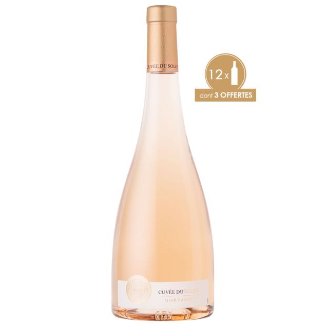 ROSE GOURMAND: 12 BOUTEILLES DE LA CUVEE DU SOLEIL DONT 3 OFFERTES