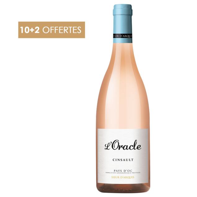 COLIS SPÉCIAL "L'ORACLE ROSÉ" : 12 BOUTEILLES DONT 2 OFFERTES
