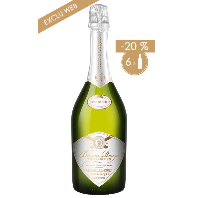 EXCLU WEB:  6 x BLASON ROUGE -WHITE EDITION à -20%