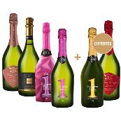 Les Bulles de Limoux Prestigieuses - Carton dcouverte -6 bouteilles