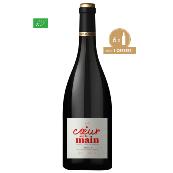 6 BOUTEILLES DONT 1 OFFERTE -  "COEUR SUR LA MAIN - AOC LIMOUX ROUGE - BIO" 