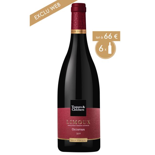 EXCLU WEB: 6 BOUTEILLES D' OCCURSUS -AOC LIMOUX ROUGE POUR 66€