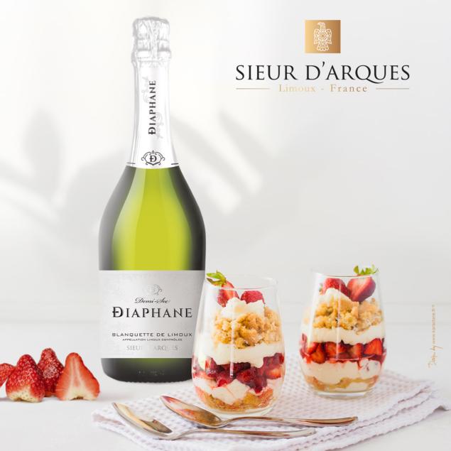 Recette de Tiramisu  la fraise 