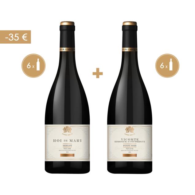 LOT CUVEES NOBLES : 12 BOUTEILLES à -35€