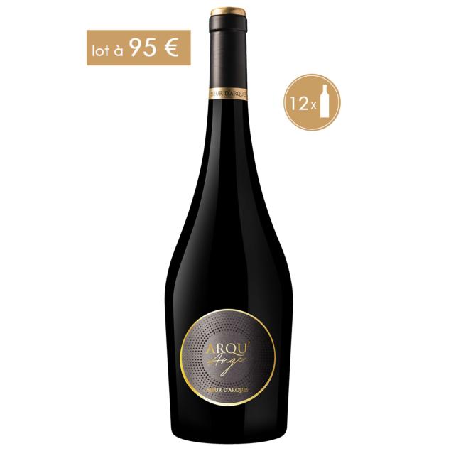 LOT EN 12 BOUTEILLES: ARQU'ANGE -IGP PAYS D'OC , PINOT NOIR à 95€