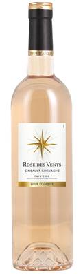 12 BOUTEILLES DE ROSE DES VENTS CINSAULT & GRENACHE - IGP PAYS D'OC à -20€