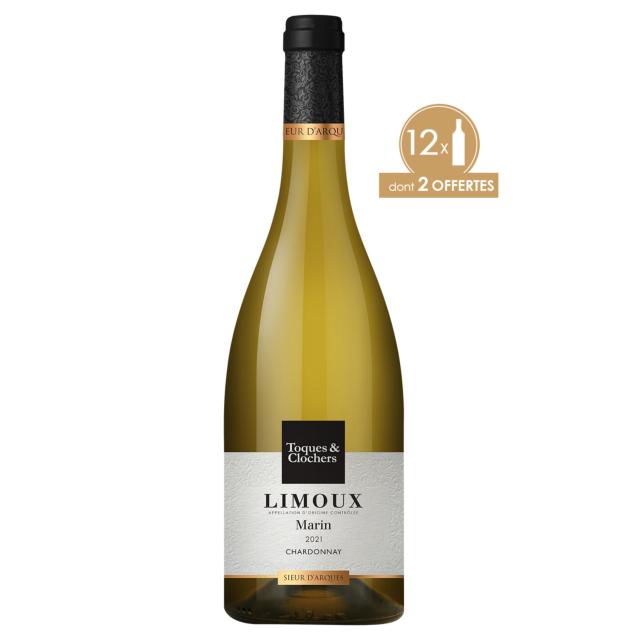 LOT EN 12 BOUTEILLES:  TERROIR MARIN  - TOQUES & CLOCHERS DONT 2 OFFERTES