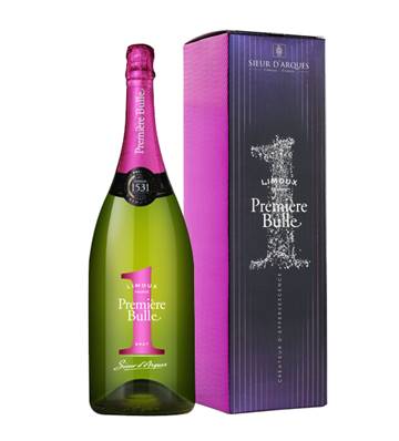 COFFRET MAGNUM PREMIERE BULLE - AOC BLANQUETTE DE LIMOUX BRUT -150cl