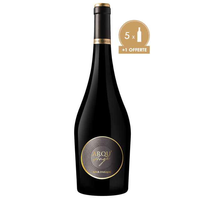 OFFRE NOUVEAUTE 5  +1 OFFERTE - ARQU'ANGE -IGP PAYS D'OC , PINOT NOIR