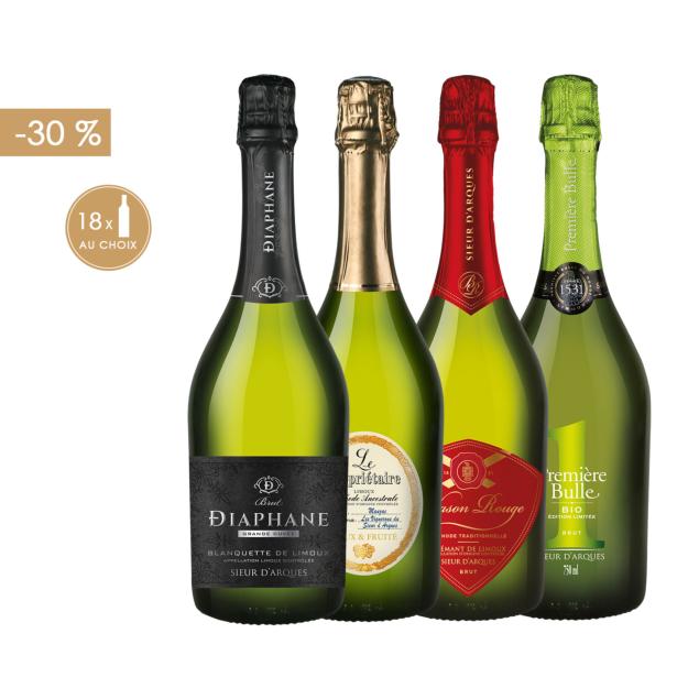 SÉLECTION GRANDES BULLES DE LIMOUX - 3 CARTONS AU CHOIX à -30%