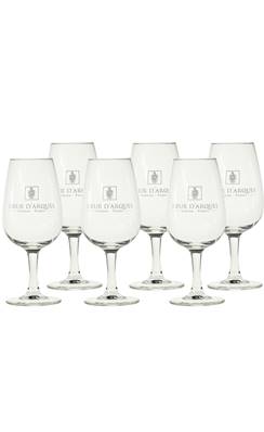 6 VERRES MILLESIME Sieur d'Arques 22cl