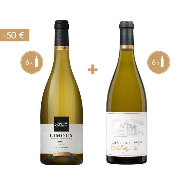 LOT "CHARDONNAY": 12 bouteilles à -50€