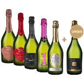 Carton Découverte & Dégustation  - Nos Bulles -6 bouteilles dont 1 OFFERTE