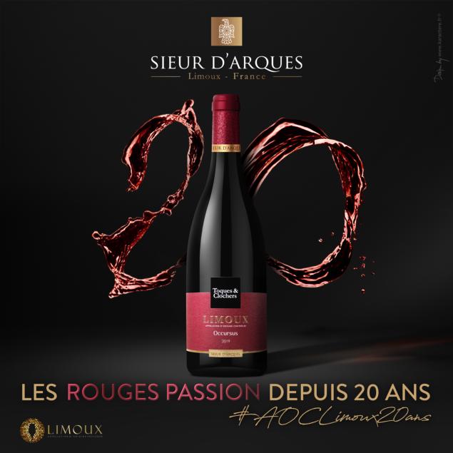 Clbrons les 20 ans de l'AOC Limoux Rouge en 2024