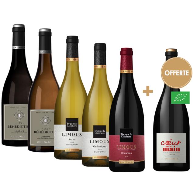 Les Grands Vins de Limoux - Carton découverte -6 bouteilles